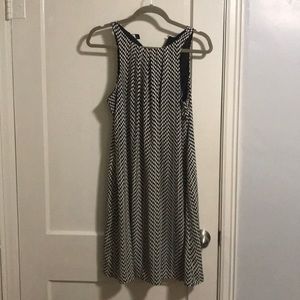Polka dot business dress